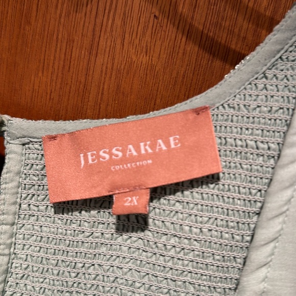 JessaKae Green Midi Dress - Picture 3 of 4